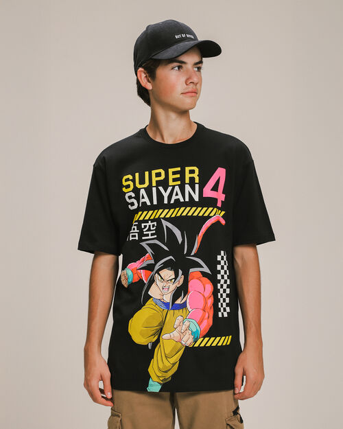 Playera Manga Corta Goku